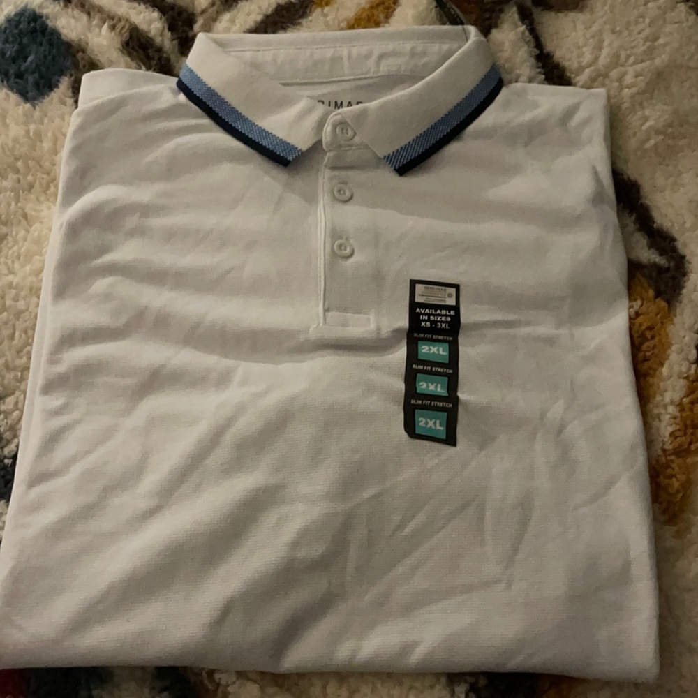 Men’s 3 button down collar shirt